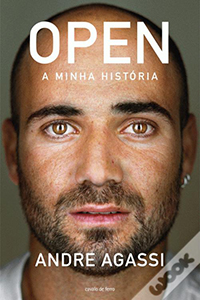Livro de negocios Open - A Minha História do Andre Agassi